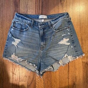 Abercrombie & Fitch Curve Love High Rise Mom Short 32/14